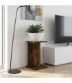 vidaXL Plant Stand 2 pcs Smoked Oak 25 x 25.5 x 40.5 cm