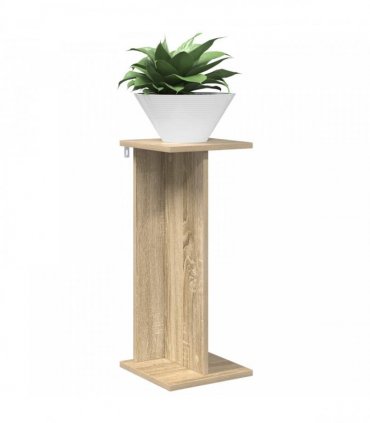 vidaXL Plant Stand 2 pcs Sonoma Oak 25 x 25.5 x 60.5 cm
