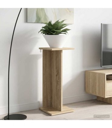vidaXL Plant Stand 2 pcs Sonoma Oak 25 x 25.5 x 60.5 cm