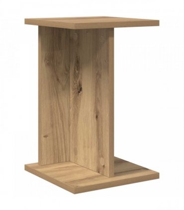 vidaXL Plant Stand Artisan Oak 25 x 25.5 x 40.5 cm Engineered Wood