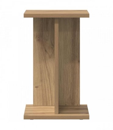 vidaXL Plant Stand Artisan Oak 25 x 25.5 x 40.5 cm Engineered Wood