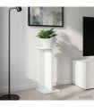 vidaXL Plant Stand White 25 x 25.5 x 60.5 cm Engineered Wood