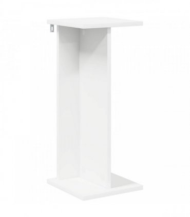 vidaXL Plant Stand White 25 x 25.5 x 60.5 cm Engineered Wood