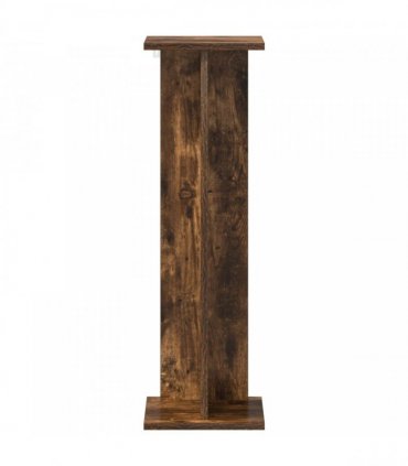 vidaXL Plant Stand Smoked Oak 25 x 25.5 x 80.5 cm Engineered Wood