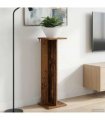 vidaXL Plant Stand Old Wood 25 x 25.5 x 80.5 cm Engineered Wood