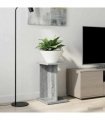 vidaXL Plant Stand 2 pcs Grey Sonoma 25 x 25.5 x 40.5 cm