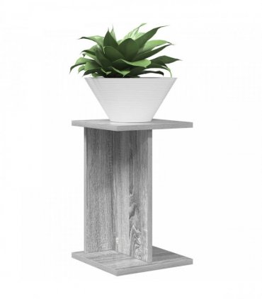 vidaXL Plant Stand 2 pcs Grey Sonoma 25 x 25.5 x 40.5 cm