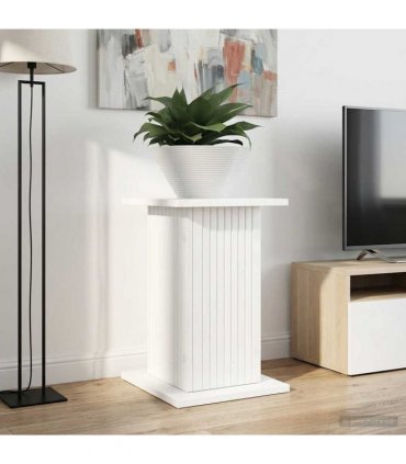 vidaXL Plant Stand 2 pcs White 30.5 x 30 x 43 cm Engineered Wood