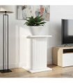 vidaXL Plant Stand 2 pcs White 30.5 x 30 x 43 cm Engineered Wood