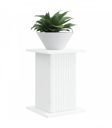 vidaXL Plant Stand 2 pcs White 30.5 x 30 x 43 cm Engineered Wood