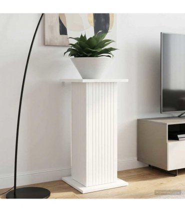 vidaXL Plant Stand 2 pcs White 30.5 x 30 x 60.5 cm Engineered Wood