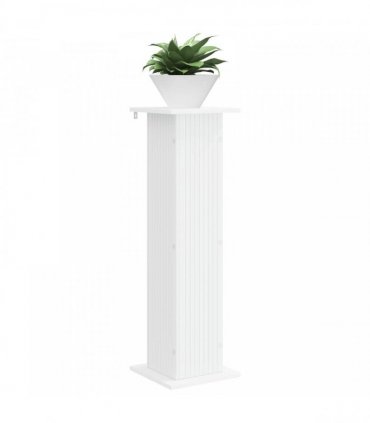 vidaXL Plant Stand 2 pcs White 30.5 x 30 x 100.5 cm Engineered Wood