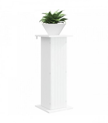 vidaXL Plant Stand 2 pcs White 30.5 x 30 x 80.5 cm Engineered Wood