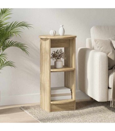 vidaXL Side Cabinet Sonoma Oak Engineered Wood — Size: 40 x 40 x 75 cm