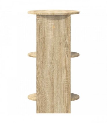 vidaXL Side Cabinet Sonoma Oak Engineered Wood — Size: 40 x 40 x 75 cm