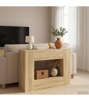 vidaXL 101 x 29 x 74 cm — Colour: Sonoma oak, Size: 102 x 29 x 74 cm