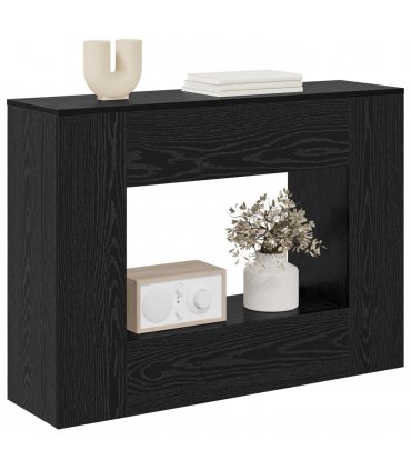 vidaXL 101 x 29 x 74 cm — Colour: Black oak, Size: 102 x 29 x 74 cm