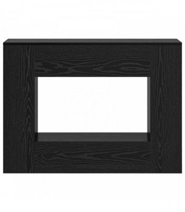 vidaXL 101 x 29 x 74 cm — Colour: Black oak, Size: 102 x 29 x 74 cm