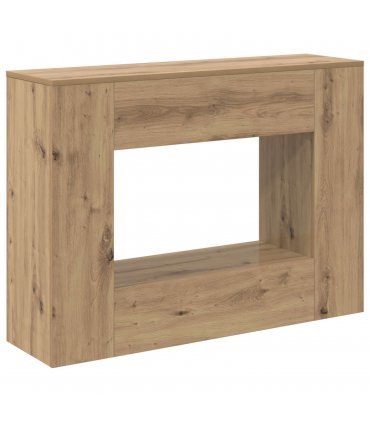vidaXL 101 x 29 x 74 cm — Colour: Artisan oak, Size: 102 x 29 x 74 cm