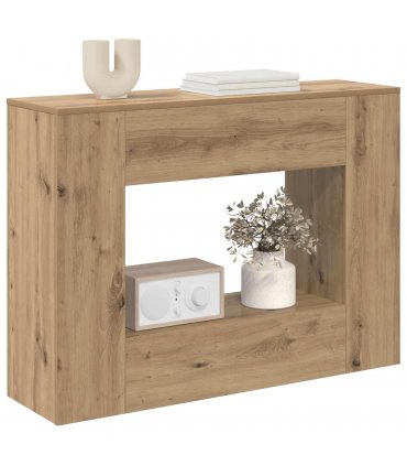 vidaXL 101 x 29 x 74 cm — Colour: Artisan oak, Size: 102 x 29 x 74 cm