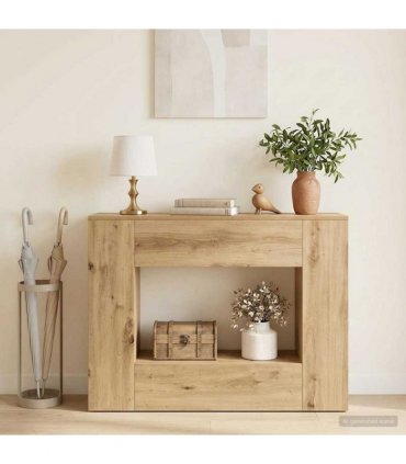 vidaXL 101 x 29 x 74 cm — Colour: Artisan oak, Size: 102 x 29 x 74 cm