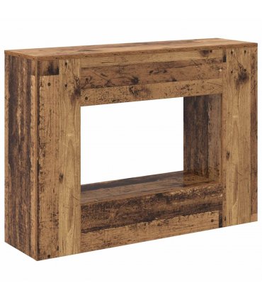 vidaXL 101 x 29 x 74 cm — Colour: Old wood, Size: 102 x 29 x 74 cm
