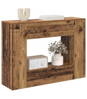 vidaXL 101 x 29 x 74 cm — Colour: Old wood, Size: 102 x 29 x 74 cm