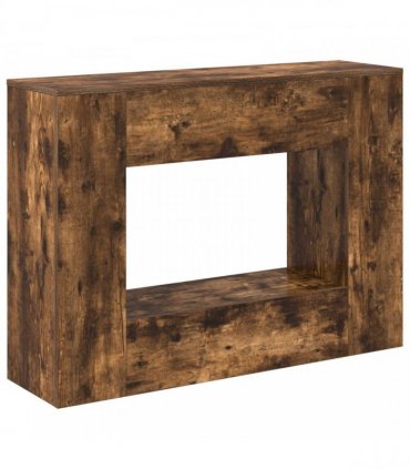 vidaXL 101 x 29 x 74 cm — Colour: Smoked oak, Size: 102 x 29 x 74 cm