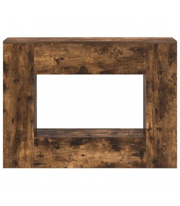 vidaXL 101 x 29 x 74 cm — Colour: Smoked oak, Size: 102 x 29 x 74 cm