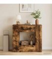 vidaXL 82 x 29 x 74 cm — Colour: Smoked oak