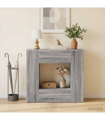 vidaXL 82 x 29 x 74 cm — Colour: Grey sonoma