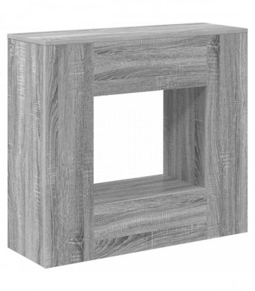 vidaXL 82 x 29 x 74 cm — Colour: Grey sonoma