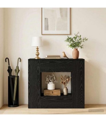 vidaXL 82 x 29 x 74 cm — Colour: Black oak