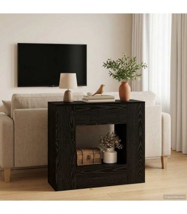 vidaXL 82 x 29 x 74 cm — Colour: Black oak