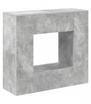 vidaXL Concrete Grey 82 x 29 x 74 cm