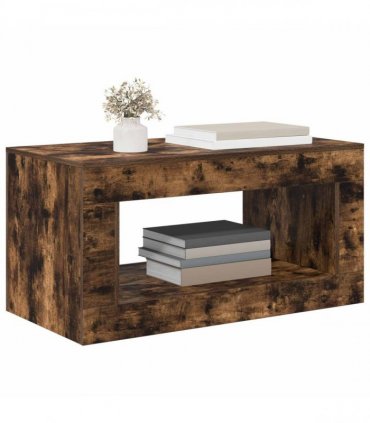 vidaXL Smoked Oak