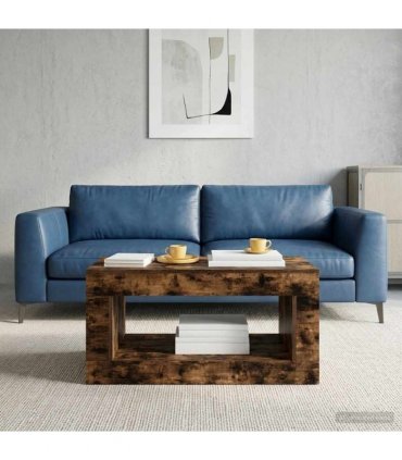 vidaXL Smoked Oak