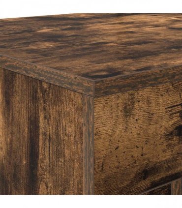 vidaXL Smoked Oak