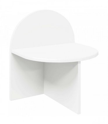 vidaXL Bedside Table White 40 x 35.5 x 45.5 cm Engineered Wood