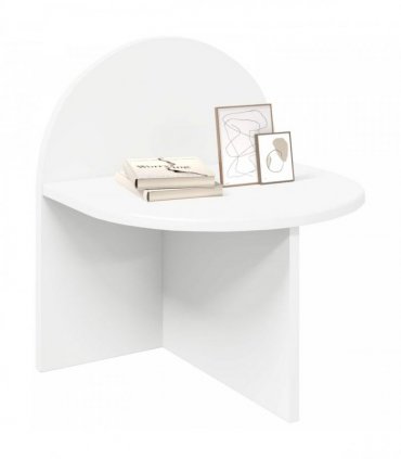 vidaXL Bedside Table White 40 x 35.5 x 45.5 cm Engineered Wood