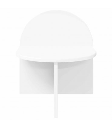 vidaXL Bedside Table White 40 x 35.5 x 45.5 cm Engineered Wood