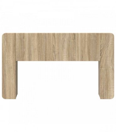 vidaXL Headboard Cabinet with Storage Sonoma Engineered Wood — Colour: Sonoma oak