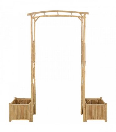 vidaXL Garden Arch Natural 177 x 40 x 205 cm Bamboo — Model: Garden arch with