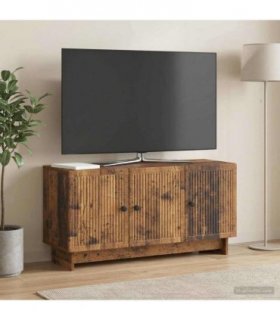 vidaXL TV Cabinet Old Wood 99 x 34.5 x 50 cm Engineered Wood — V0672138952