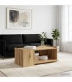 vidaXL Coffee Table Artisan Oak 90 x 50 x 33 cm Engineered Wood