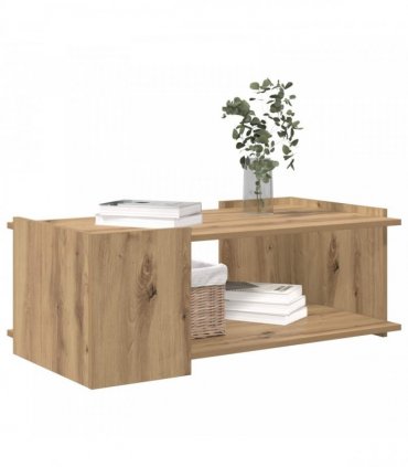 vidaXL Coffee Table Artisan Oak 90 x 50 x 33 cm Engineered Wood