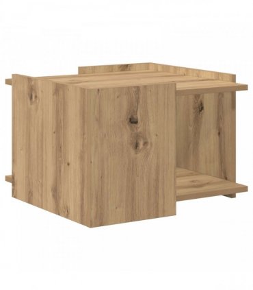 vidaXL Coffee Table Artisan Oak 50.5 x 50 x 33 cm Engineered Wood