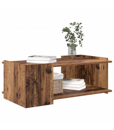 vidaXL Coffee Table Old Wood 90 x 50 x 33 cm Engineered Wood
