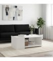 vidaXL Coffee Table White 90 x 50 x 33 cm Engineered Wood
