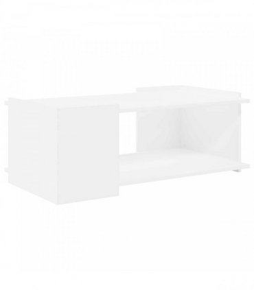 vidaXL Coffee Table White 90 x 50 x 33 cm Engineered Wood